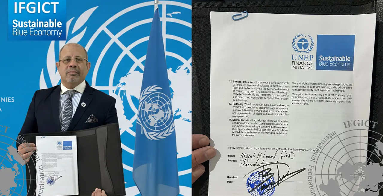 Blue economy standard framework IFGICT