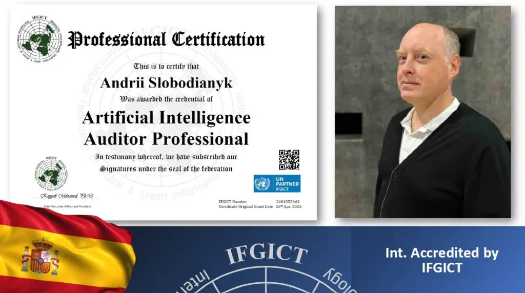 Artificial Intelligence Auditor Professional Certification (AIAP)