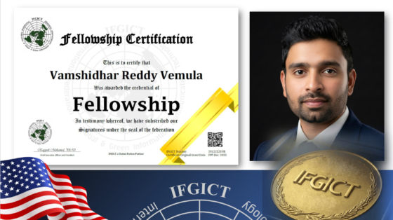 IFGICT Fellow Spotlight: Vamshidhar Reddy Vemula’s Work Across Enterprise Software Engineering, Cloud Resilience and Applied ICT Research